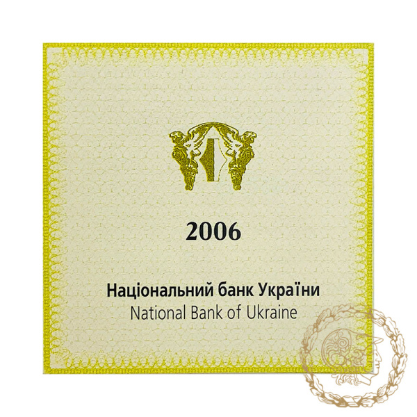Золота монета 2 гривні 2006 рік, Україна. Телець