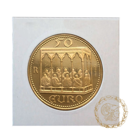 Золота монета 50 євро 2003 рік, Сан-Марино. П'ятидесятниця