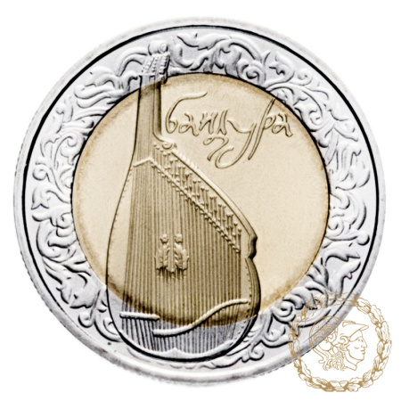 Монета біметалева 5 гривень 2003 рік, Україна. Бандура