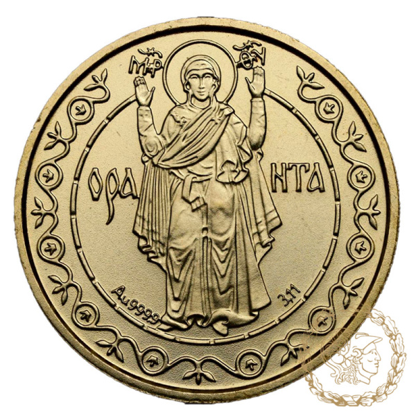 Золота монета 50 гривень 1997 рік, Україна. Оранта (50)