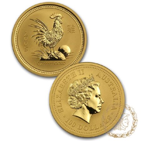 Набір з 12 золотих монет 1996-2007 роки, Австралія. Lunar (Серія I)