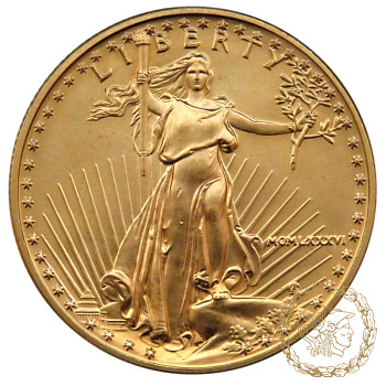 Золота монета 25 доларів 1986 рік, США. Американський Орел.