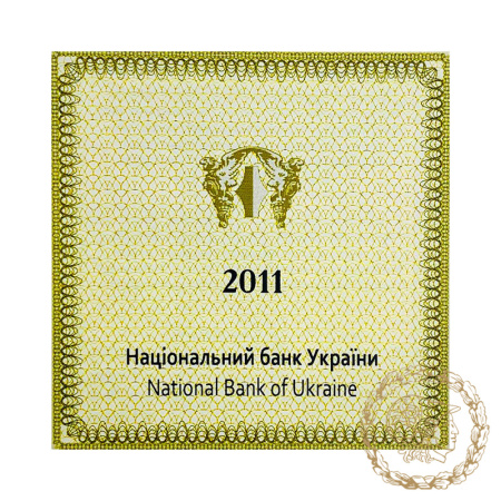 Золота монета 2 гривні 2011 рік, Україна. Скіфське золото. Олень