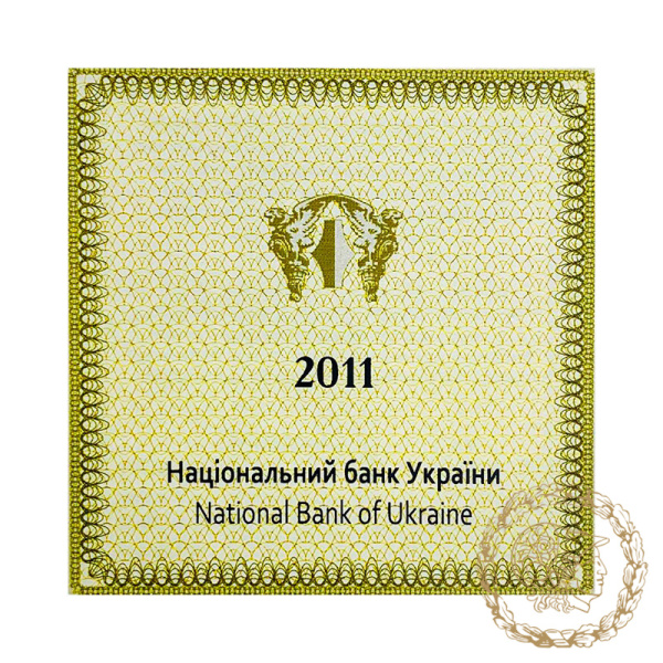 Золота монета 2 гривні 2011 рік, Україна. Скіфське золото. Олень