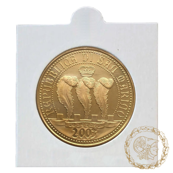 Золота монета 50 євро 2003 рік, Сан-Марино. П'ятидесятниця