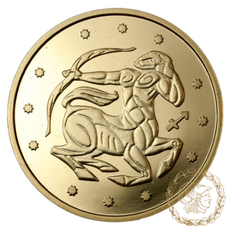 Золота монета 2 гривні 2007 рік, Україна. Стрілець