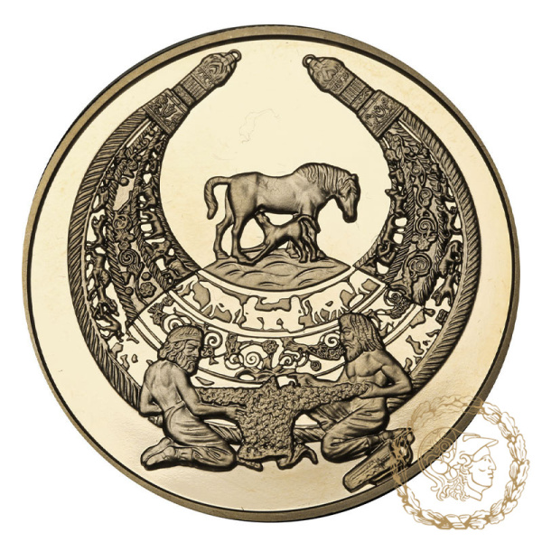 Золота монета 100 гривень 2003 рік, Україна. Пектораль
