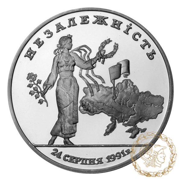 Срібна монета 2000000 карбованців 1996 рік, Україна. Незалежність