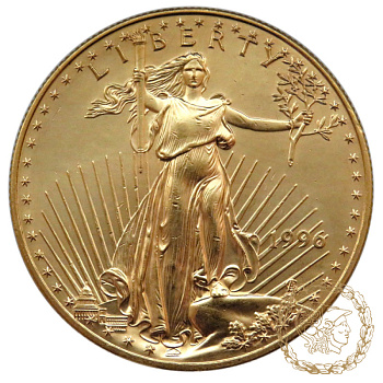 Золота монета 50 доларів 1996 рік, США. Американський Орел.
